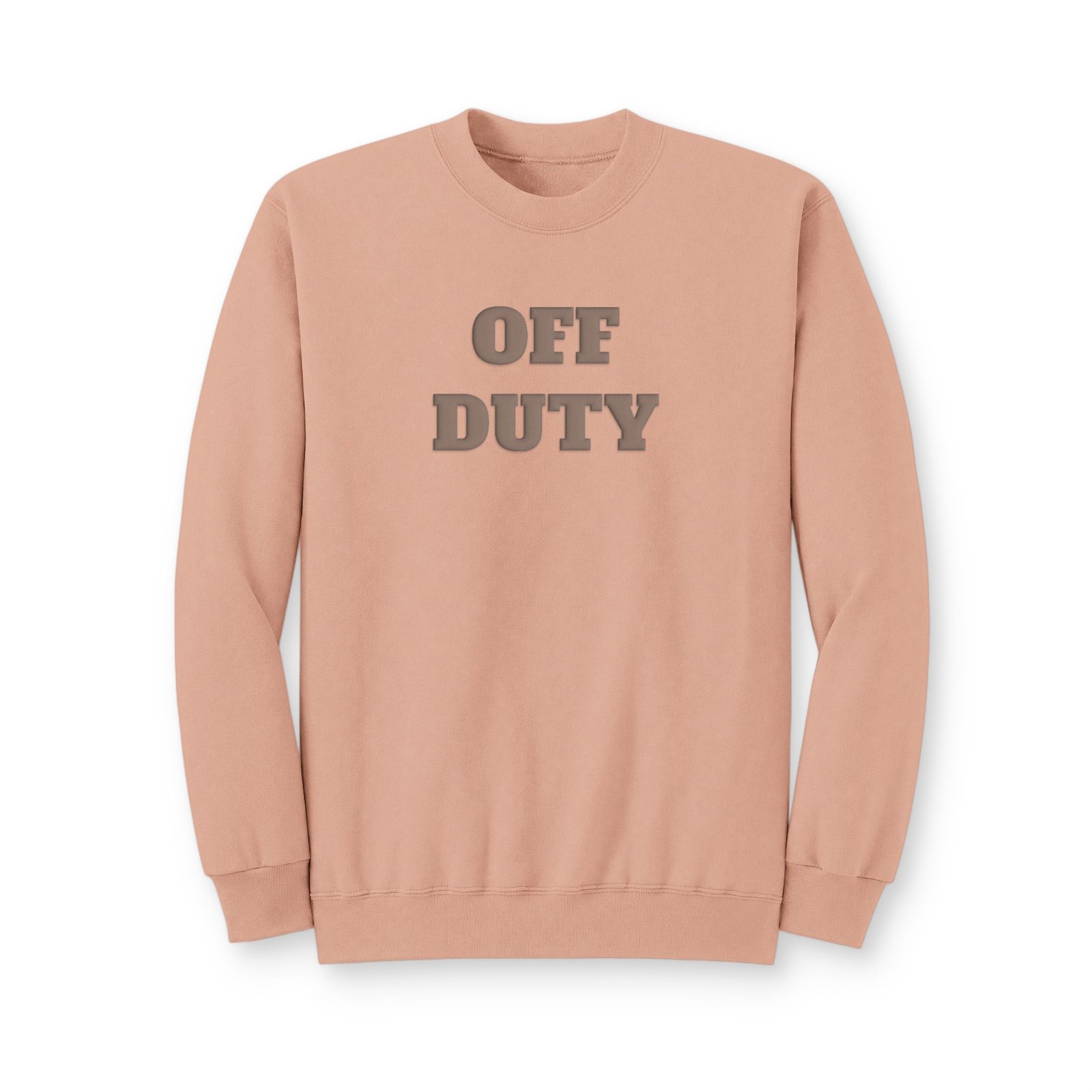 OFF DUTY Puff Print Sweatshirt - Image 2