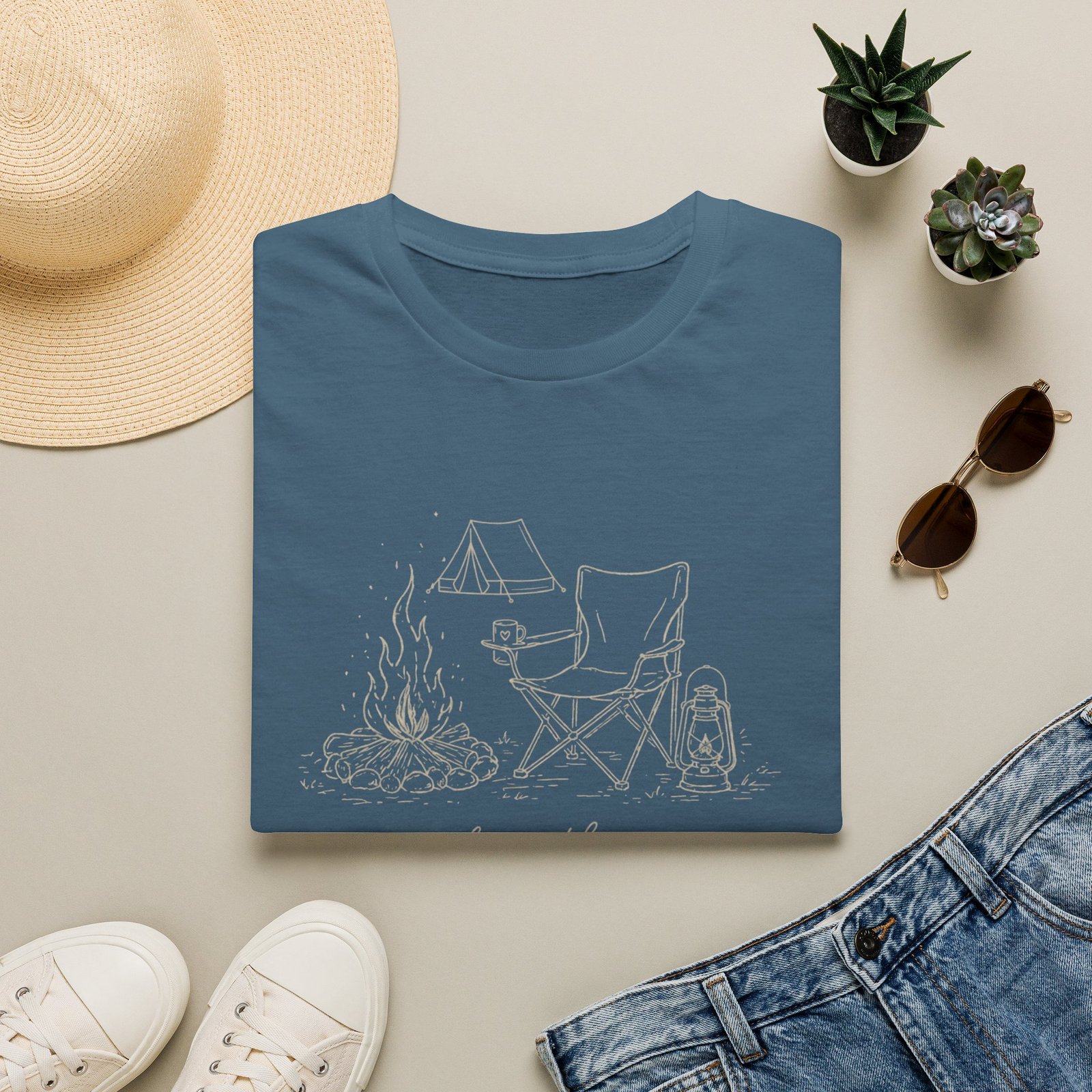 Vintage Campfire T-Shirt - Image 22