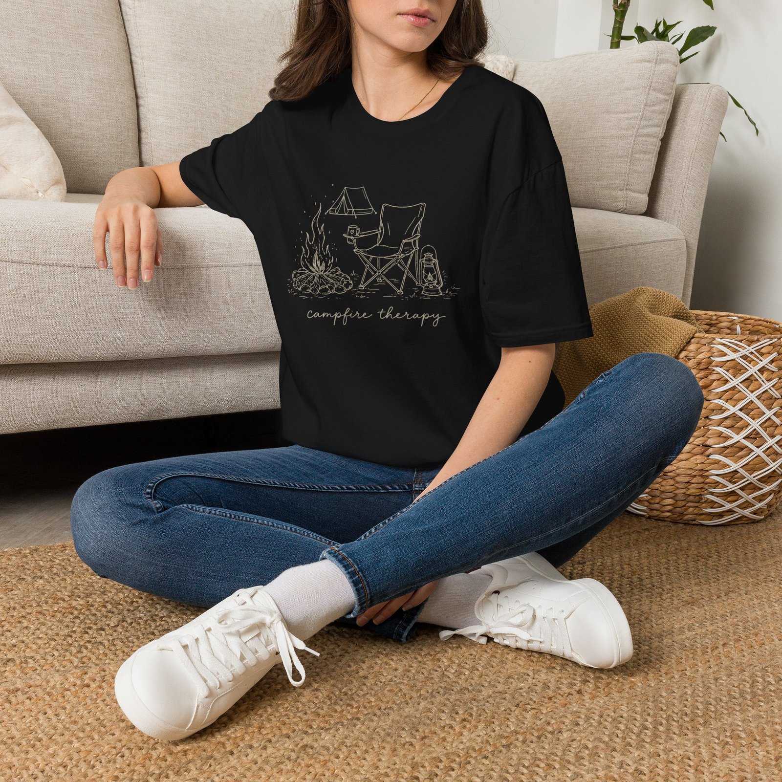 Vintage Campfire T-Shirt - Image 10