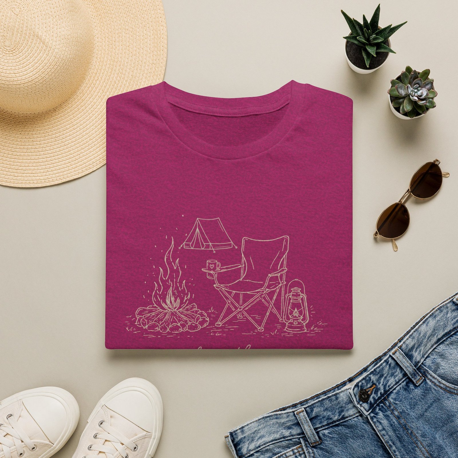 Vintage Campfire T-Shirt - Image 16