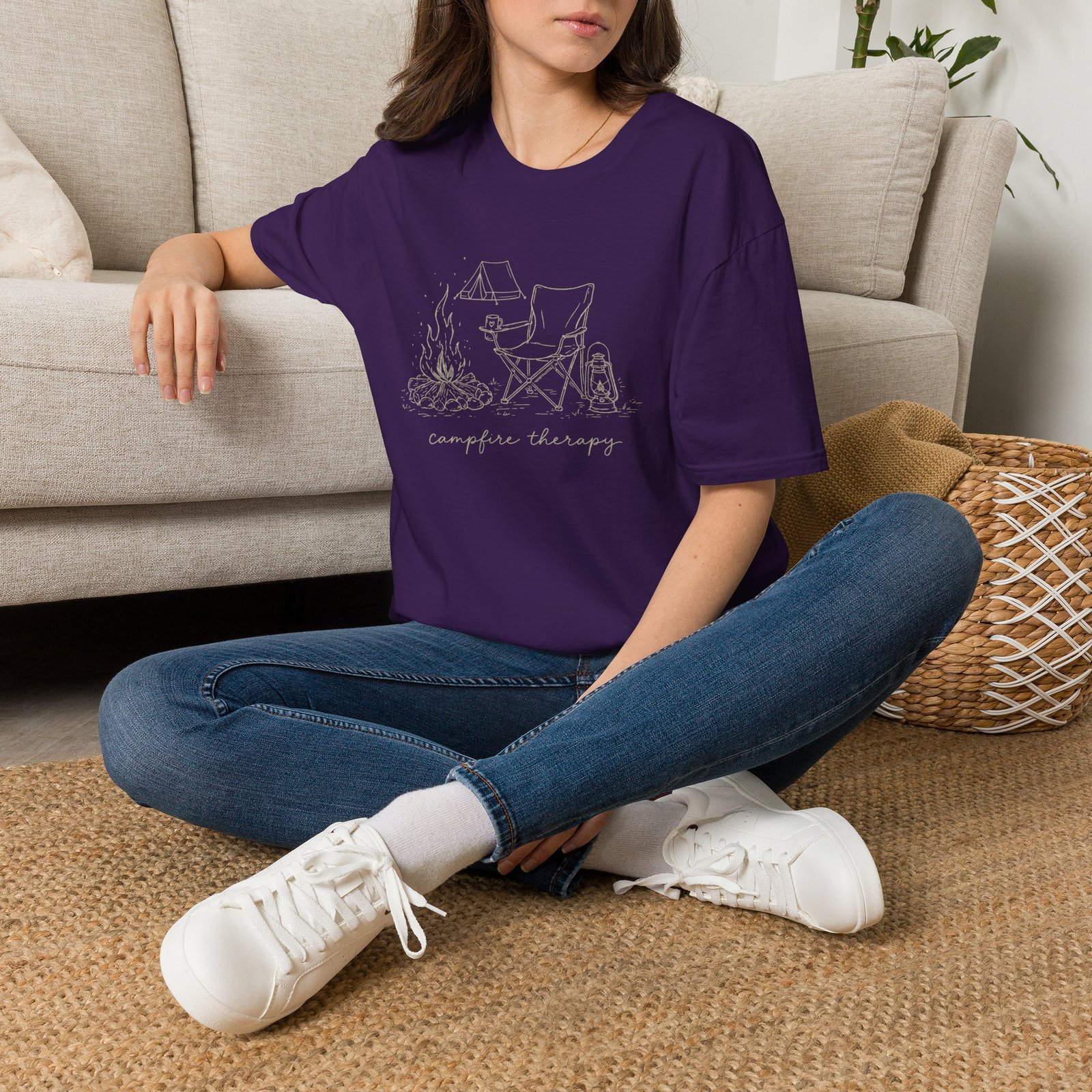 Vintage Campfire T-Shirt - Image 6