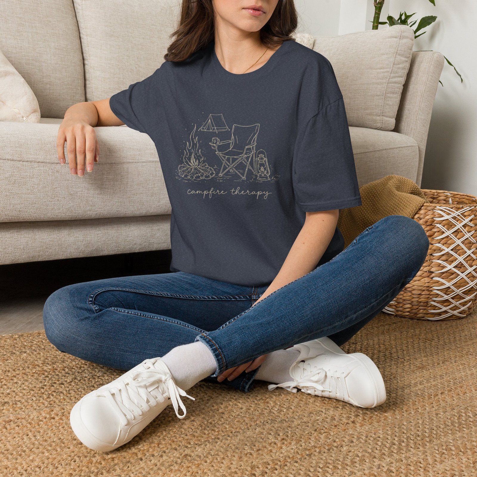 Vintage Campfire T-Shirt - Image 19