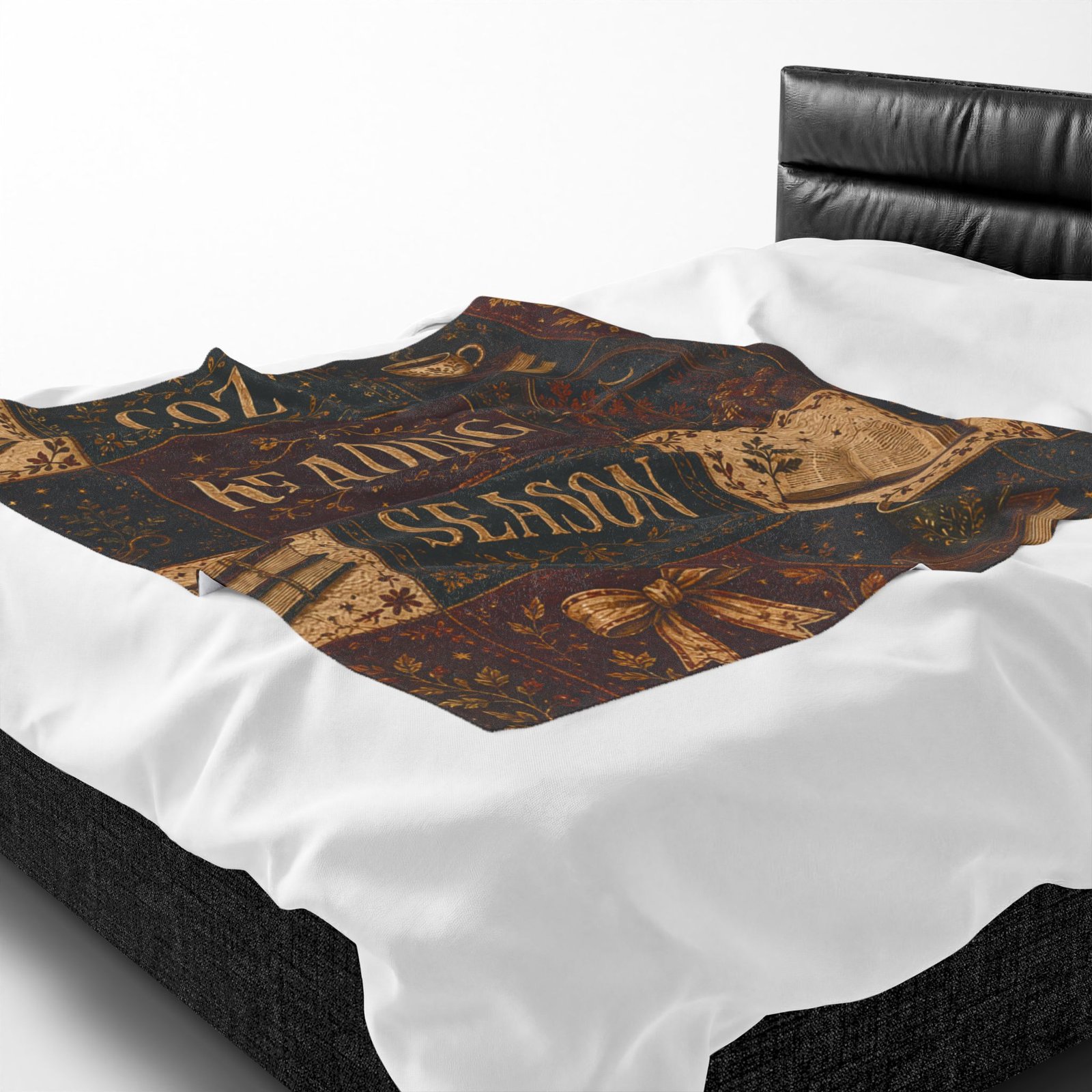 Cozy Reading Season Bookish Blanket - Image 13