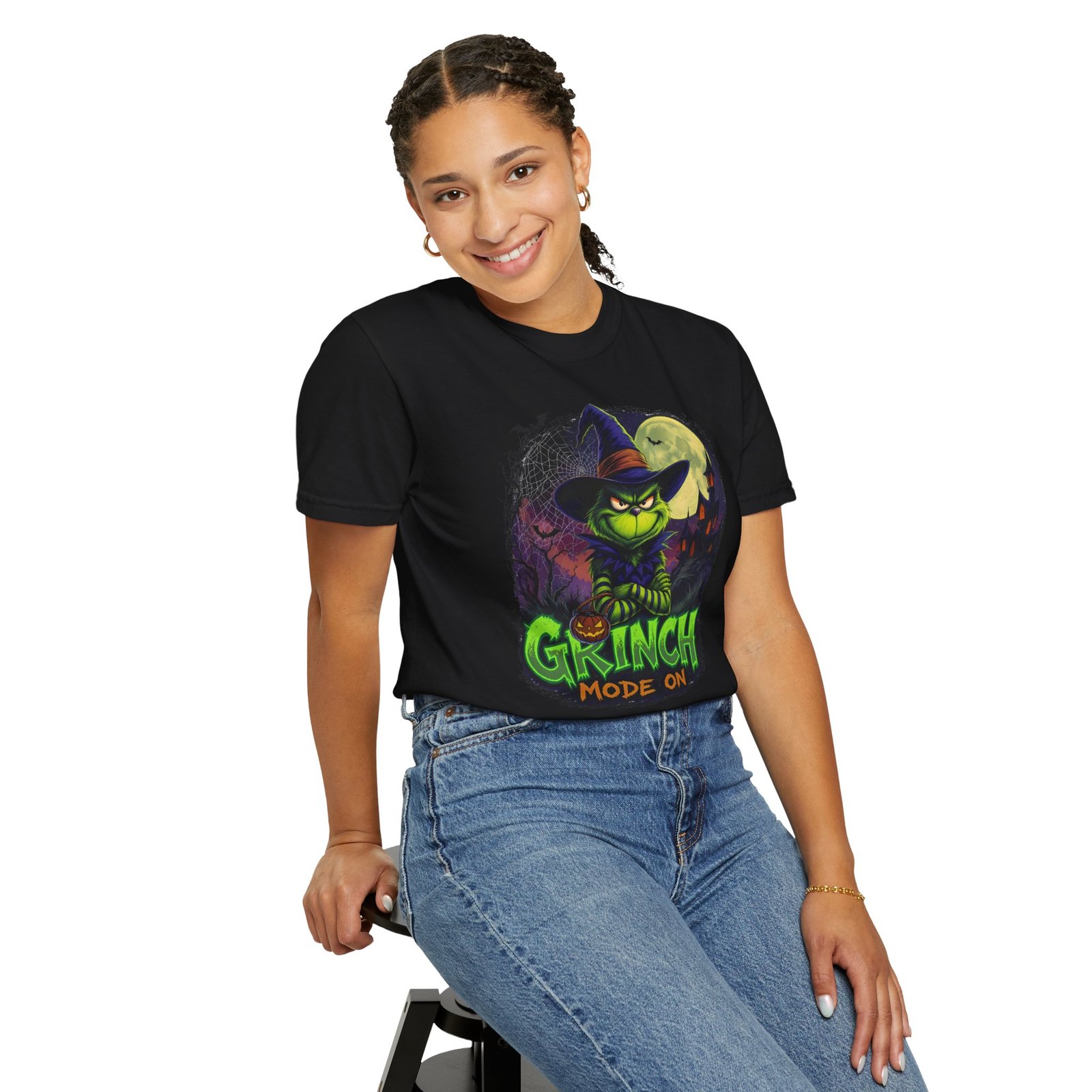 Grinch Mode On T-Shirt - Image 6