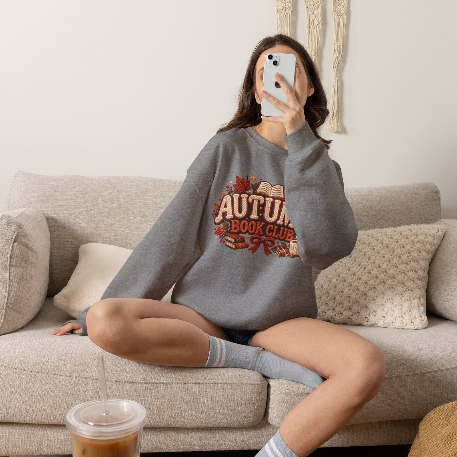 Autumn Book Club Sweatshirt - Image 8