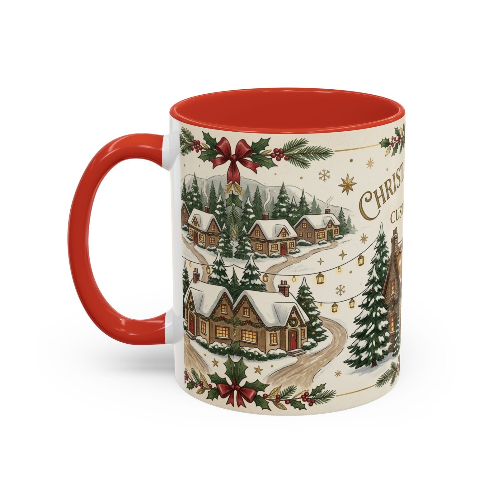 Personalized Family Christmas Mug - Image 3
