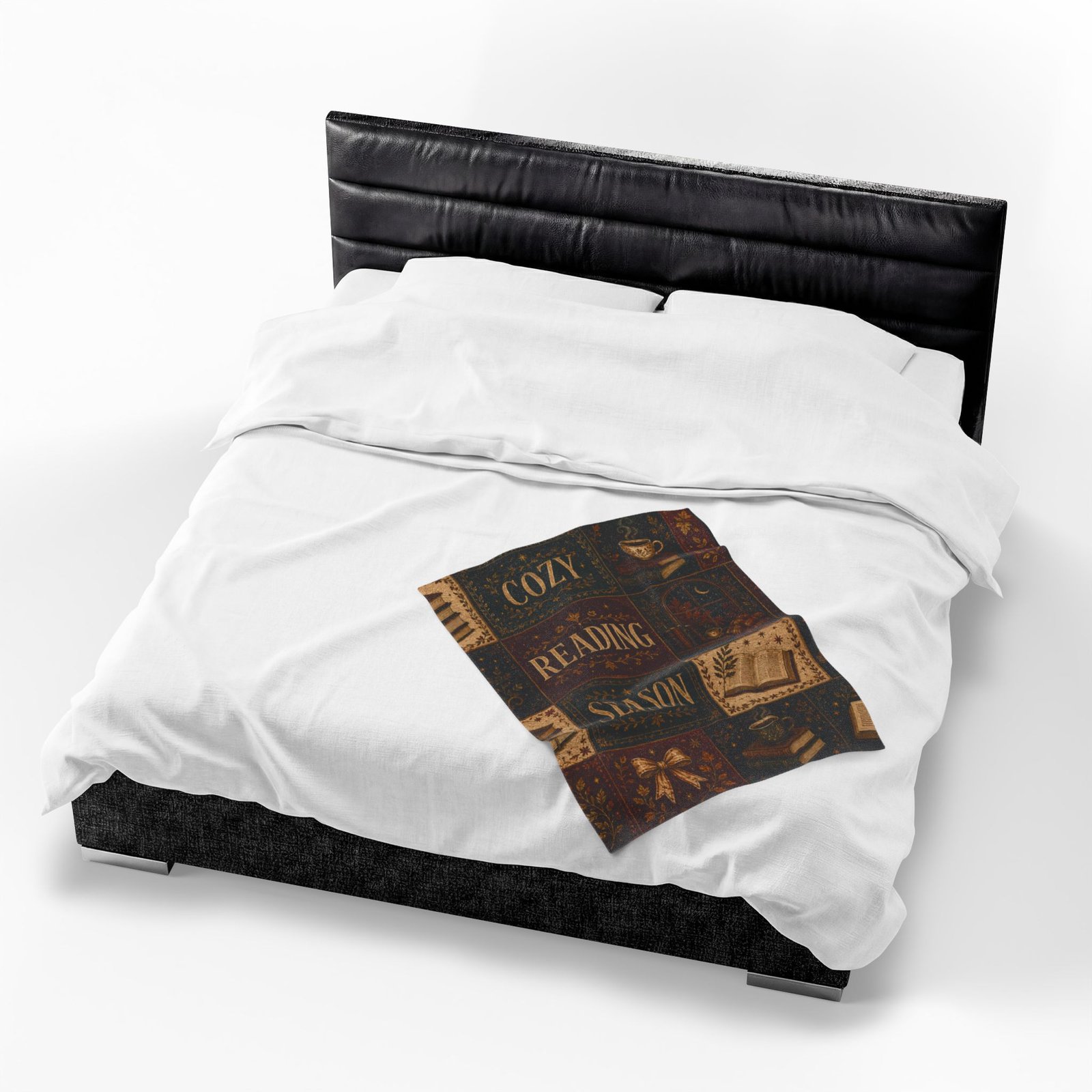 Cozy Reading Season Bookish Blanket - Image 6