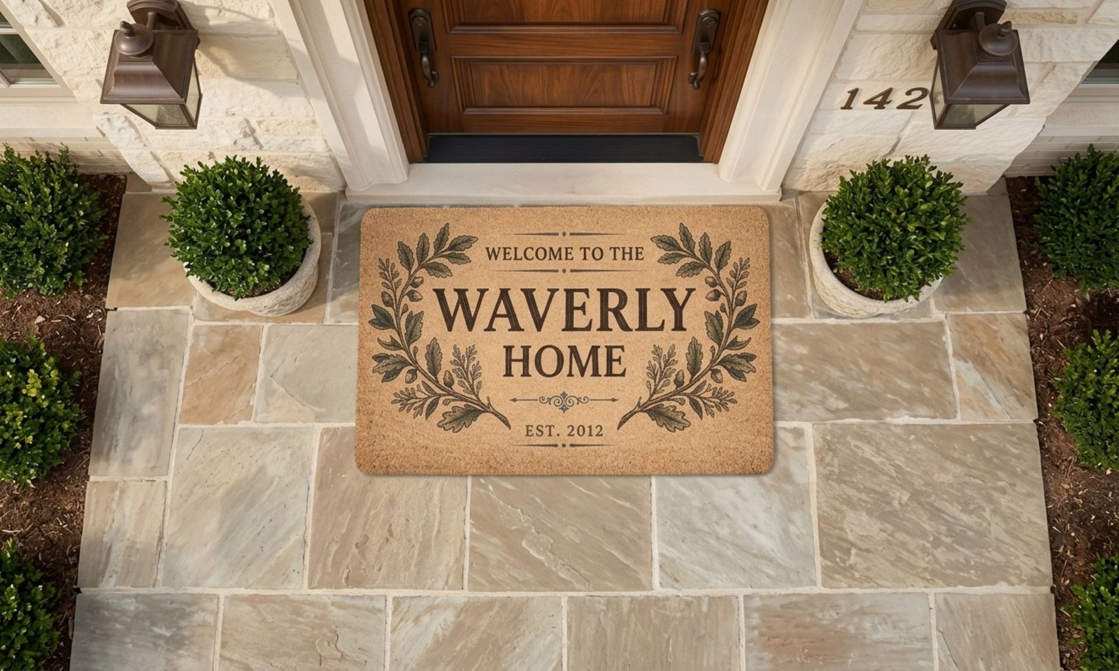 Personalized Family Doormat