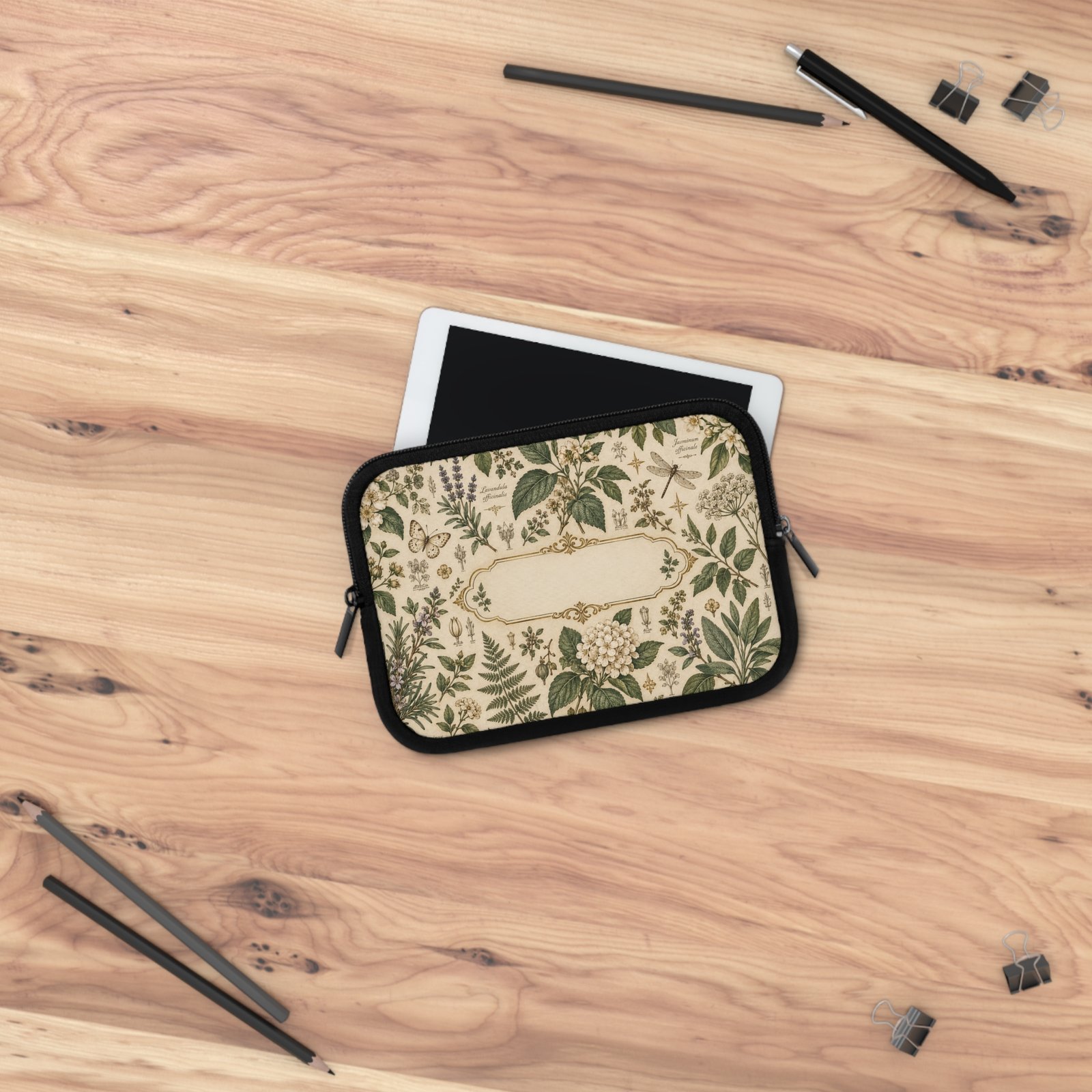 Personalized Botanical Laptop Sleeve - Image 7