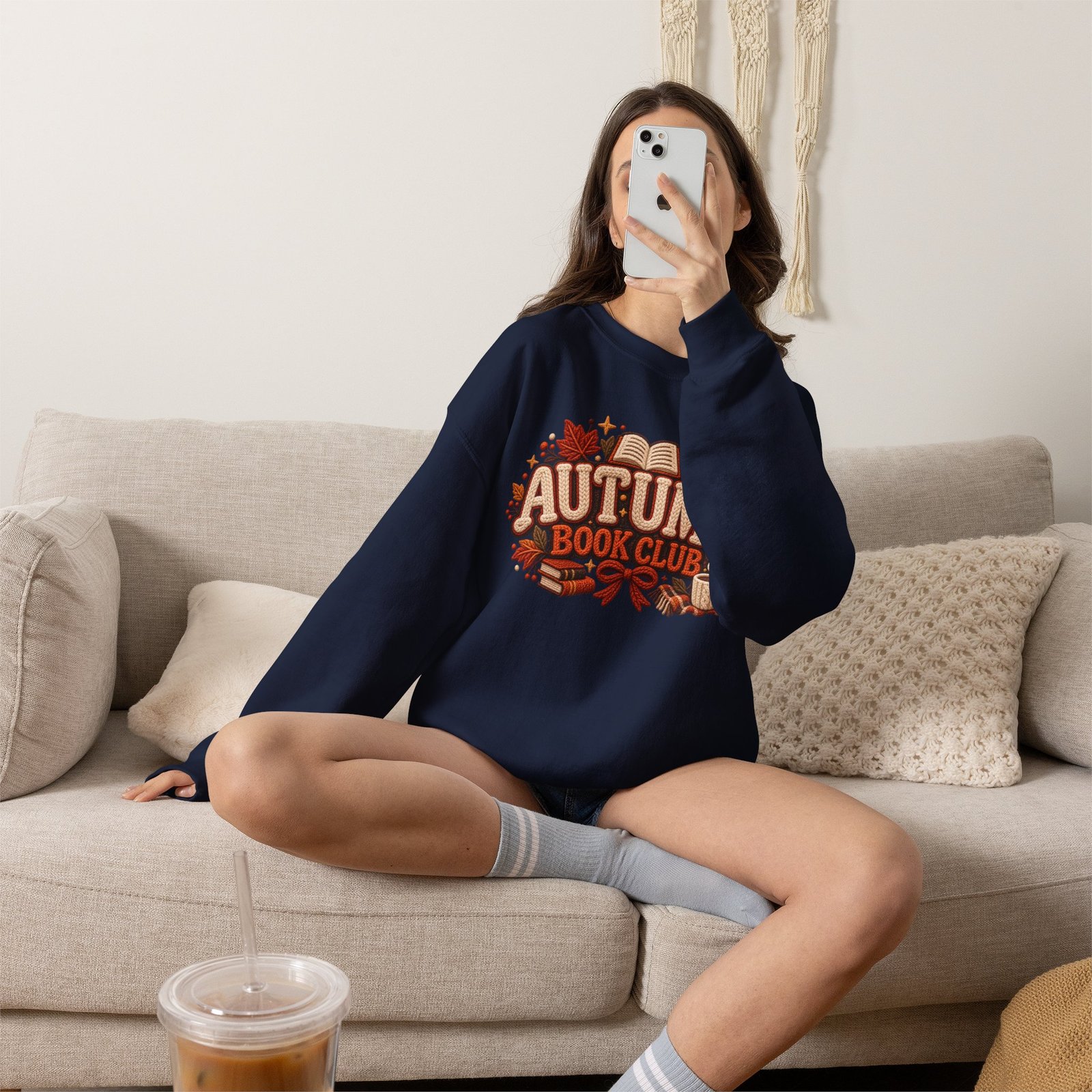 Autumn Book Club Sweatshirt - Image 9