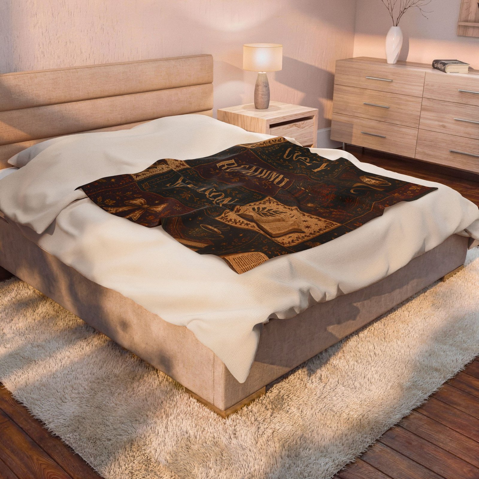 Cozy Reading Season Bookish Blanket - Image 9