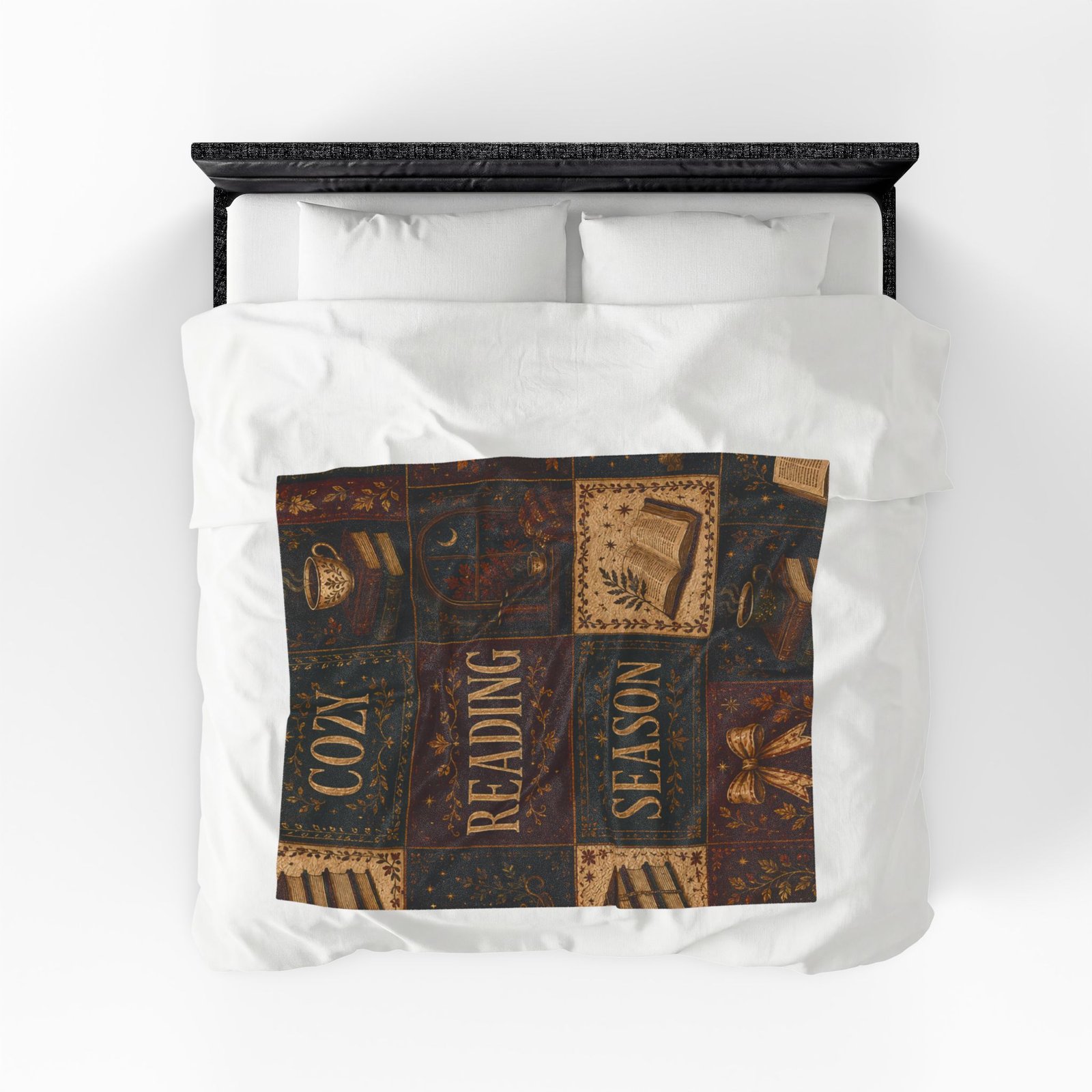 Cozy Reading Season Bookish Blanket - Image 14