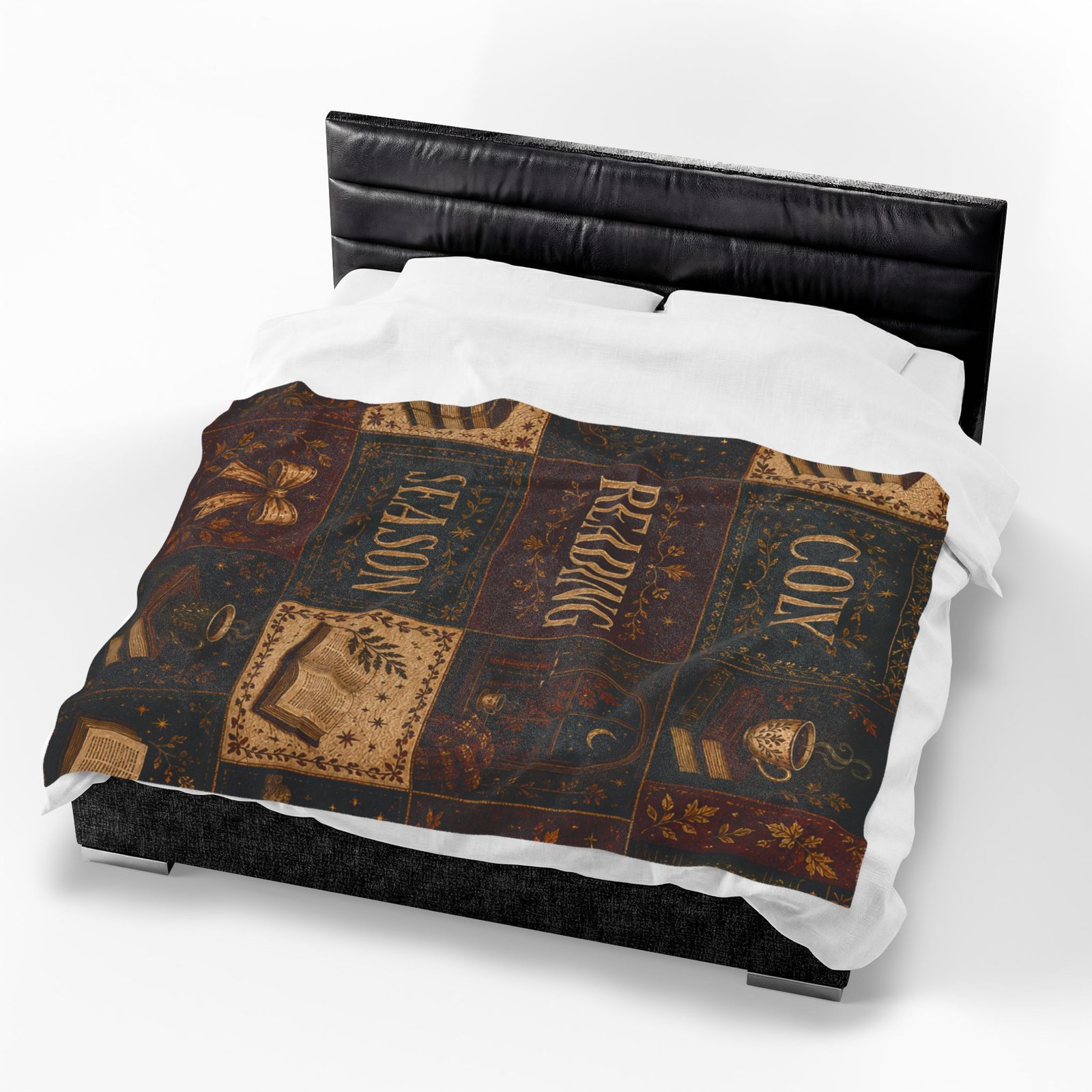 Cozy Reading Season Bookish Blanket - Image 18