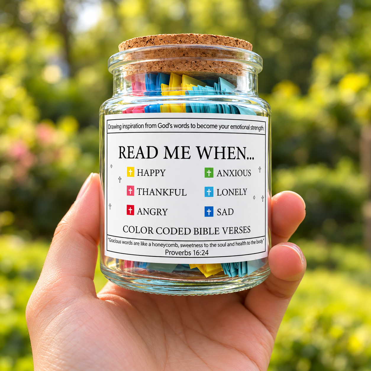 Islamic read me when jar held in hand